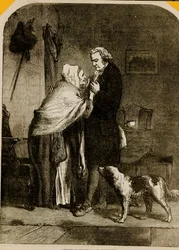 George Washington y su madre